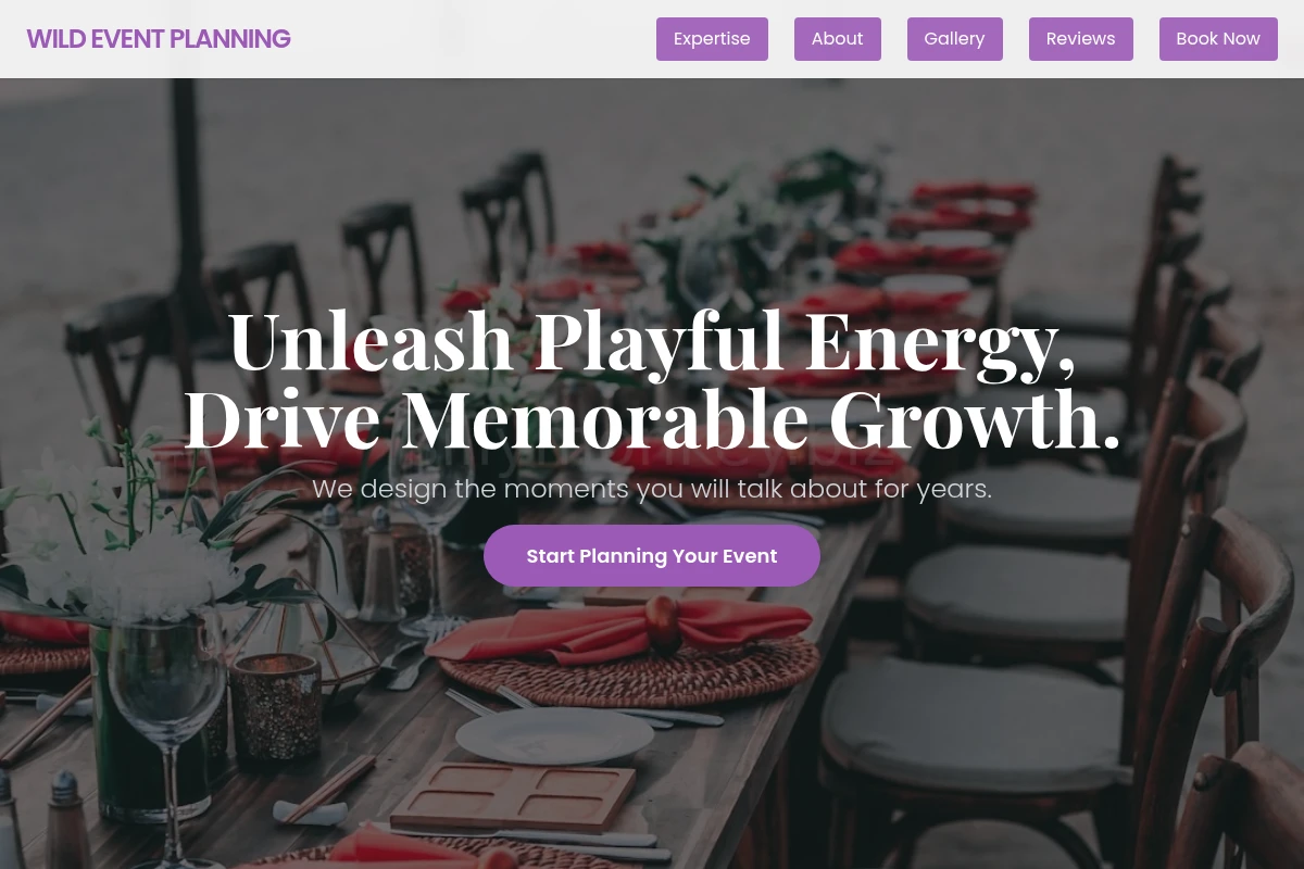 Wild Event Planning